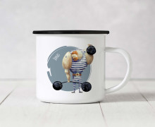 Emaille Becher - Sailor