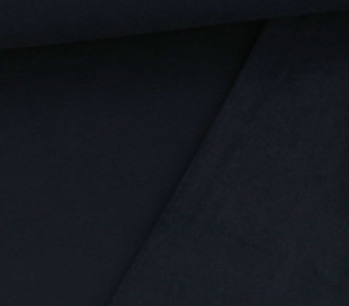 Jersey Frottiert - Frottee Jersey - Viskose Mischgewebe - Uni - Stahlblau