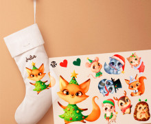 Onkel Bo's Bügelbilder - DIN A4 - Süße Weihnachtszeit