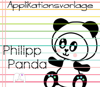 Applikationsvorlage Philipp Panda Pandabär
