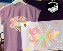 Onkel Bo's Bügelbilder - DIN A4 - Summer - Candy