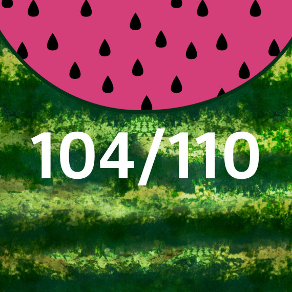 DIY-Nähset Kleidchen - Wassermelone - Größe 104/110 - Softshell - Fasching - Karneval - Kostüm - zum selber Nähen - abby and amy