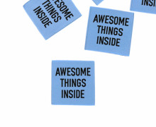 1 Label - Awesome - Hellblau - Anlukaa