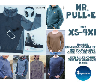Ebook - Hoodie Mr. Pull*ee - Gr. XS - 4XL