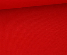 Sommersweat Greta - French Terry - Uni - 250g - Feuerrot - #156