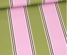 Outdoorstoff - Only Stripes - Rosa - Anlukaa - abby and amy