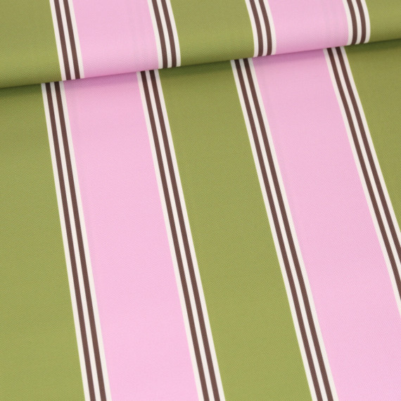 Outdoorstoff - Only Stripes - Rosa - Anlukaa - abby and amy