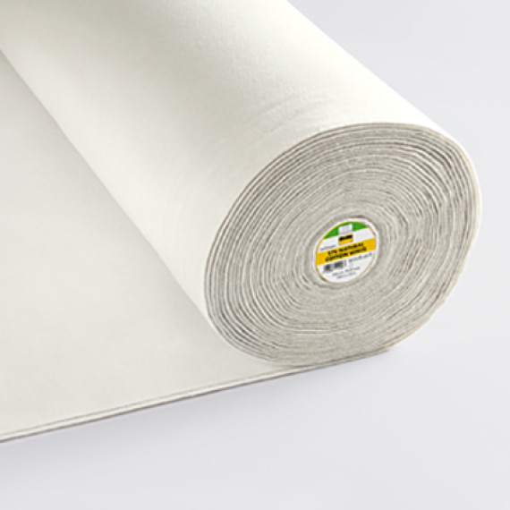 1 Meter Vlieseline - Volumenvlies 276 Natural Cotton White - Freudenberg - Warmweiß