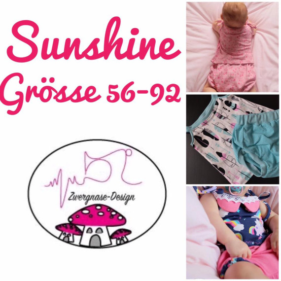 Ebook - *Sunshine* Tunika und Windelhöschen Gr.56-92