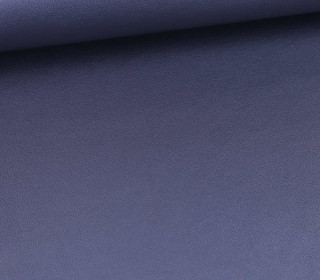 Kunstleder - Fashionstoff - Nappa - Uni - 140cm - Dunkelblau Metallic