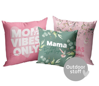 Kissenstoff - DIY - Kissen-Set - Mamas Lieblingsecke - Outdoorstoff - abby and amy
