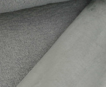 Fellimitat - Doubleface - Suedeabseite - Grau