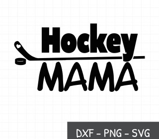 Hockey Mama - Plotterdatei by Sandra Bredtmann