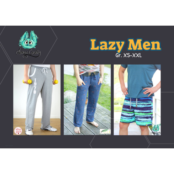 Ebook - Lazy Men - Gr. XS - XXL