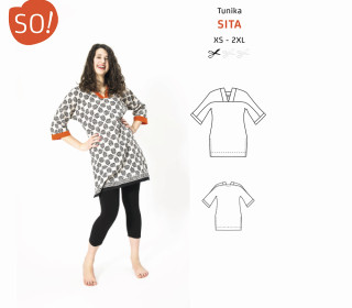 Ebook - Tunika SITA von SO Pattern / XS - 2XL