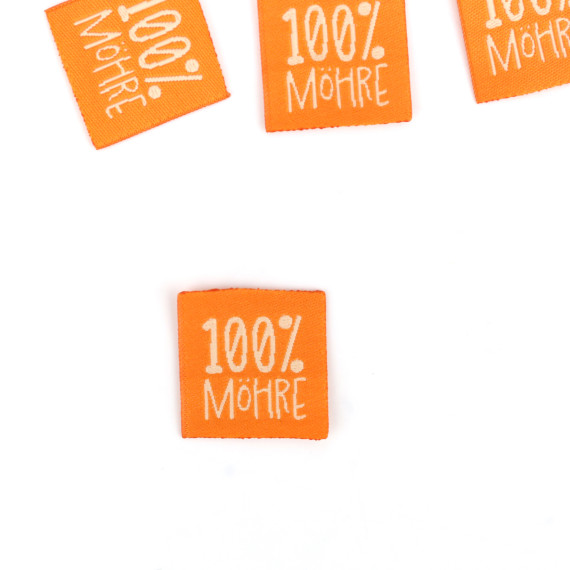 1 Label - 100% Möhre - Orange