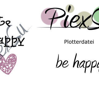 Plotterdatei be happy PiexSu