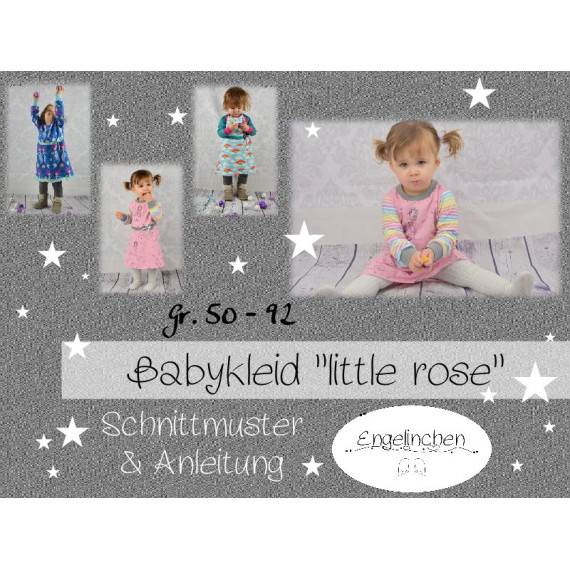 Ebook - Babykleid "LITTLE ROSE" Gr. 50-92 - Engelinchen