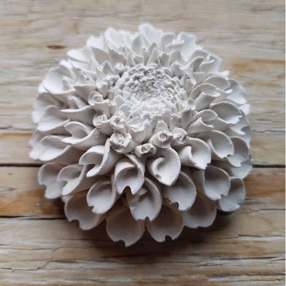 Silikon - Gießform - Blüten - Blumen - Dahlie - vielfältig nutzbar