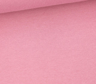 Bündchen - Feine Rippen - Just Stripes! - Uni - Altrosa