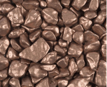 1kg Beutel Dekosteine - Ziersteine - 9-13mm - Eurosand - Kupfer