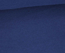 Bio-Baumwoll Fleece - Uni - 320g - Stahlblau