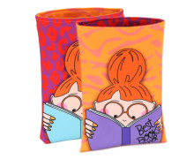 DIY-NÄHSET - Buchtasche - Best Book Ever - Cherry Picking - Softshell - abby and amy