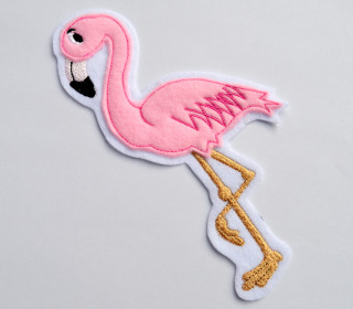 Stickdatei Flamingo 13x18cm Rahmen