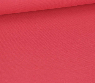 Bio Jersey - Uni - Erdbeerrot