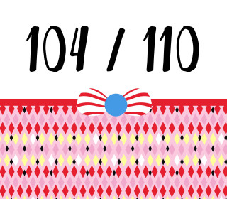 DIY-Nähset Kleidchen - Zirkus - Größe 104/110  - Jersey - Fasching - Karneval - Kostüm - zum selber Nähen - abby and me