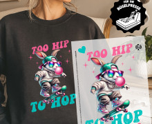 Onkel Bo's Bügelbilder - DIN A4 - Too Hip To Hop - BIG - Ostern