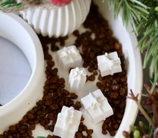Silikon - Gießform - Mini Geschenkpäckchen - Pakete - 5er-Set - vielfältig nutzbar