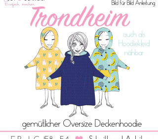Hoodiedecke “Trondheim” für Damen, Herren und Kinder