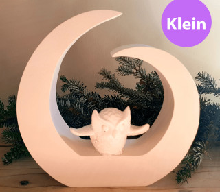 Silikon - Gießform - Windlicht - Skulptur - modernes Design - Klein - vielfältig nutzbar