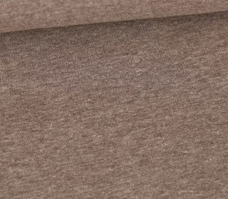 Jersey Smutje - Hell Meliert  - 150cm - Dunkelbraun - #696