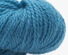 British Blue Wool Fingering - Deep Ocean