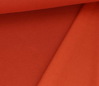 Alpenfleece - Kuschelstoff - 300g - Uni - Rostorange