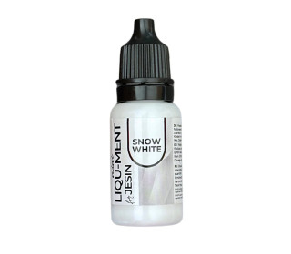 10ml Liqu-Ment - Farbflasche - Snow White - Wasserbasiert - Colorberry