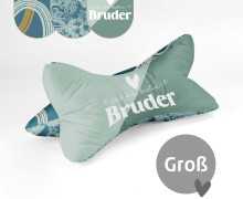 DIY-Nähset - Leseknochen - Groß - Für den besten Bruder - Velvet - abby and amy