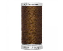 1 Garnrolle - Extra stark - Gütermann - 100m - Braun (650)
