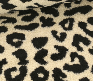 Teddystoff - Teddy Jacquard - 360g - Leopard - Beige