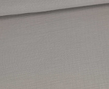 Musselin - Muslin - Double Gauze - Extrabreit - 240cm - Uni - Grau - Schnuffeltuch - Windeltuch