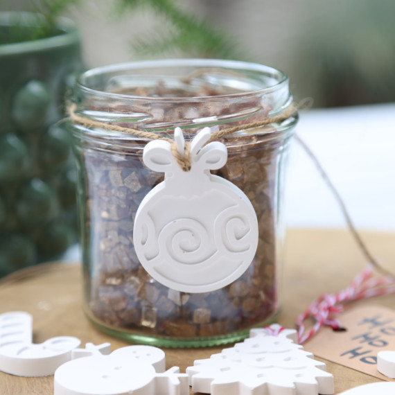 Silikon - Gießform - Matte für 8 Weihnachtsmotive - vielfältig nutzbar