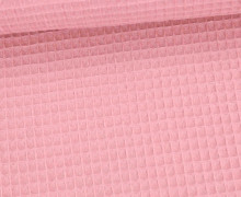 Waffel Piqué - Baumwolle - 275g - Rosa