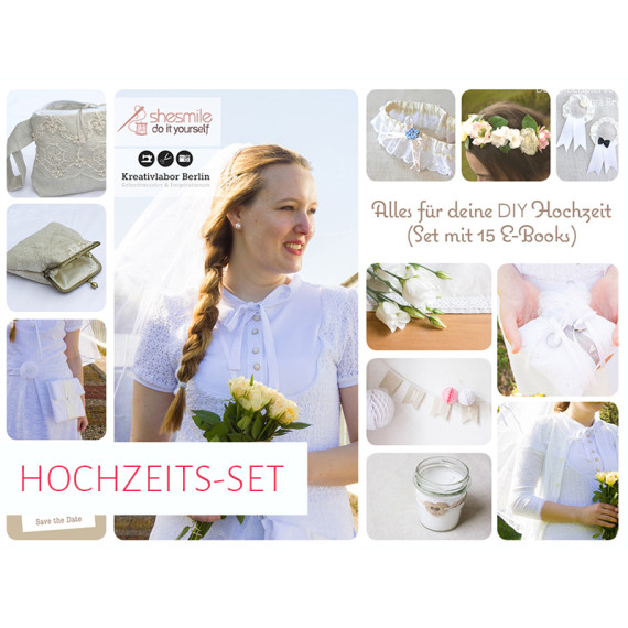 Ebook -  "15 Nähanleitungen zur Hochzeit"