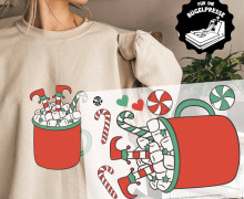 Onkel Bo's Bügelbilder - DIN A4 - Elfenbecher - BIG - Weihnachten