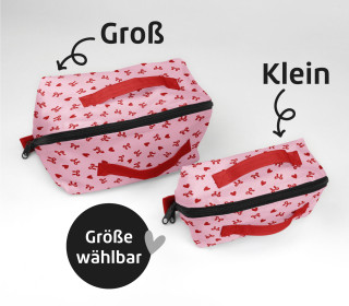 DIY-Nähset - Kosmetiktasche - Binz - Sweet Love - studio.mARTinchen - GRÖSSENAUSWAHL - abby and amy