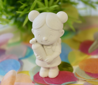 Silikon - Gießform - Mini - Schulkind Nr. 1 - Einschulung - Erster Schultag - Schultüte - Schulranzen - Zuckertüte - vielfältig nutzbar