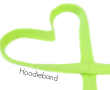 1m flache Kordel - Hoodieband - Kapuzenband - Hellgrün