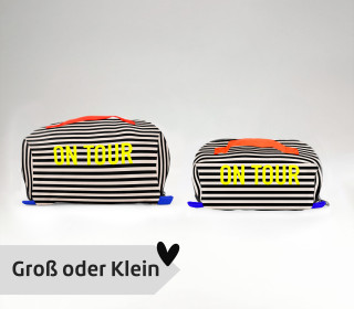 DIY-Nähset - Kosmetiktasche - Binz - On Tour - anlukaa - GRÖSSENAUSWAHL - abby and amy